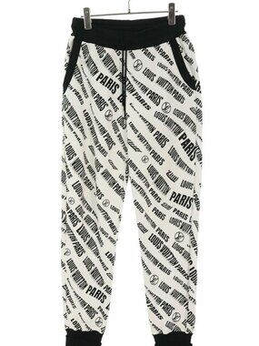 Louis Vuitton 21 SS Logo All Over Print Knit Jogger Long Pants